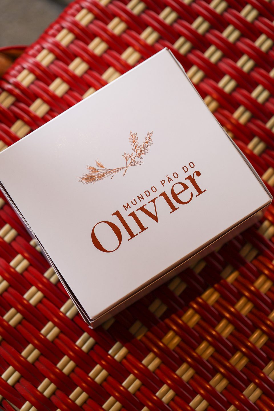 Embalagem do Mundo Pão do Olivier